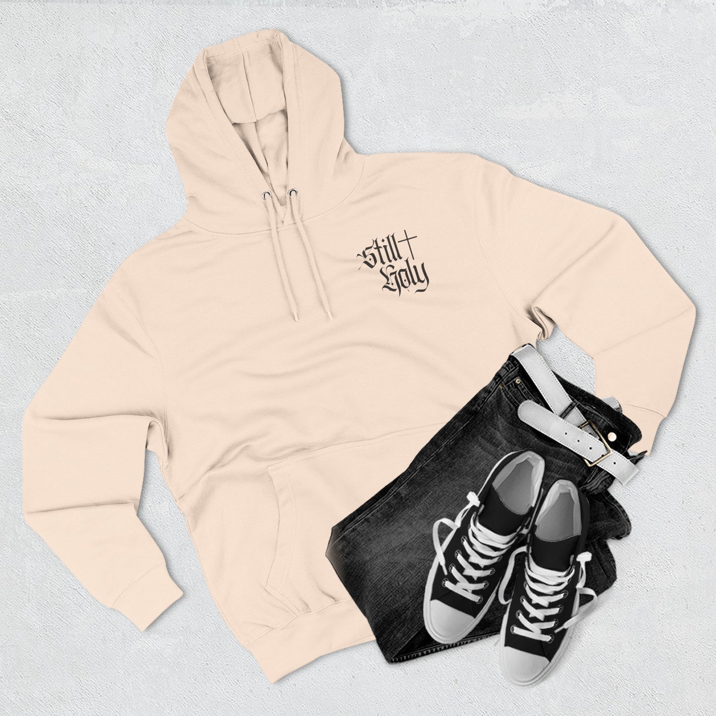 ***Still Holy*** Unisex Three-Panel Fleece Hoodie