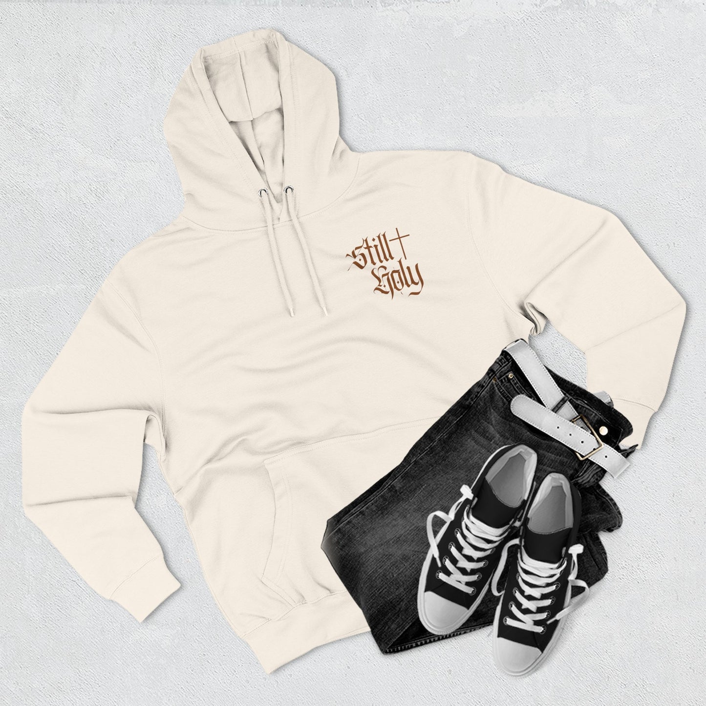 ***Still Holy*** Unisex Three-Panel Fleece Hoodie