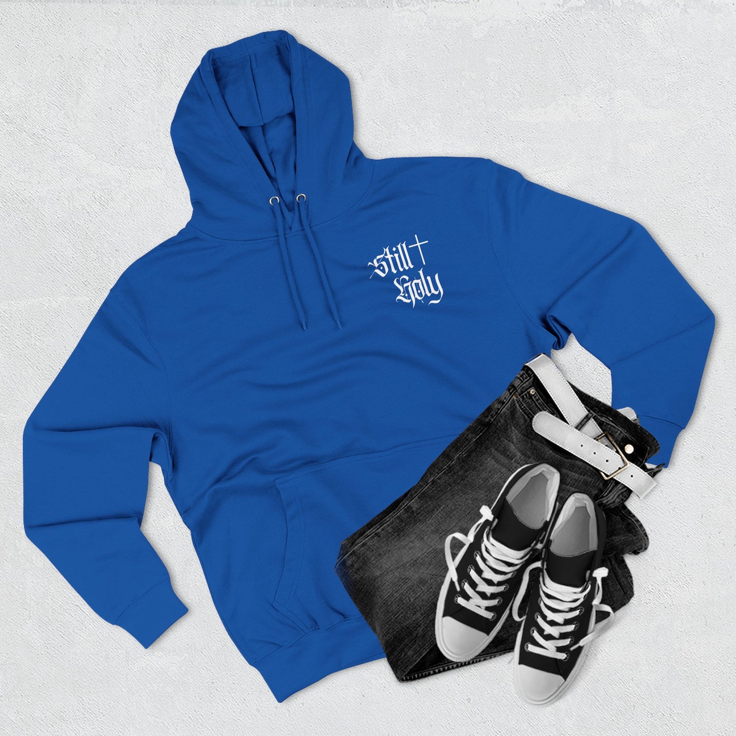 ***Still Holy*** Unisex Three-Panel Fleece Hoodie