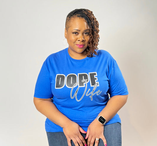 Dope Wife Unisex Softstyle T-Shirt