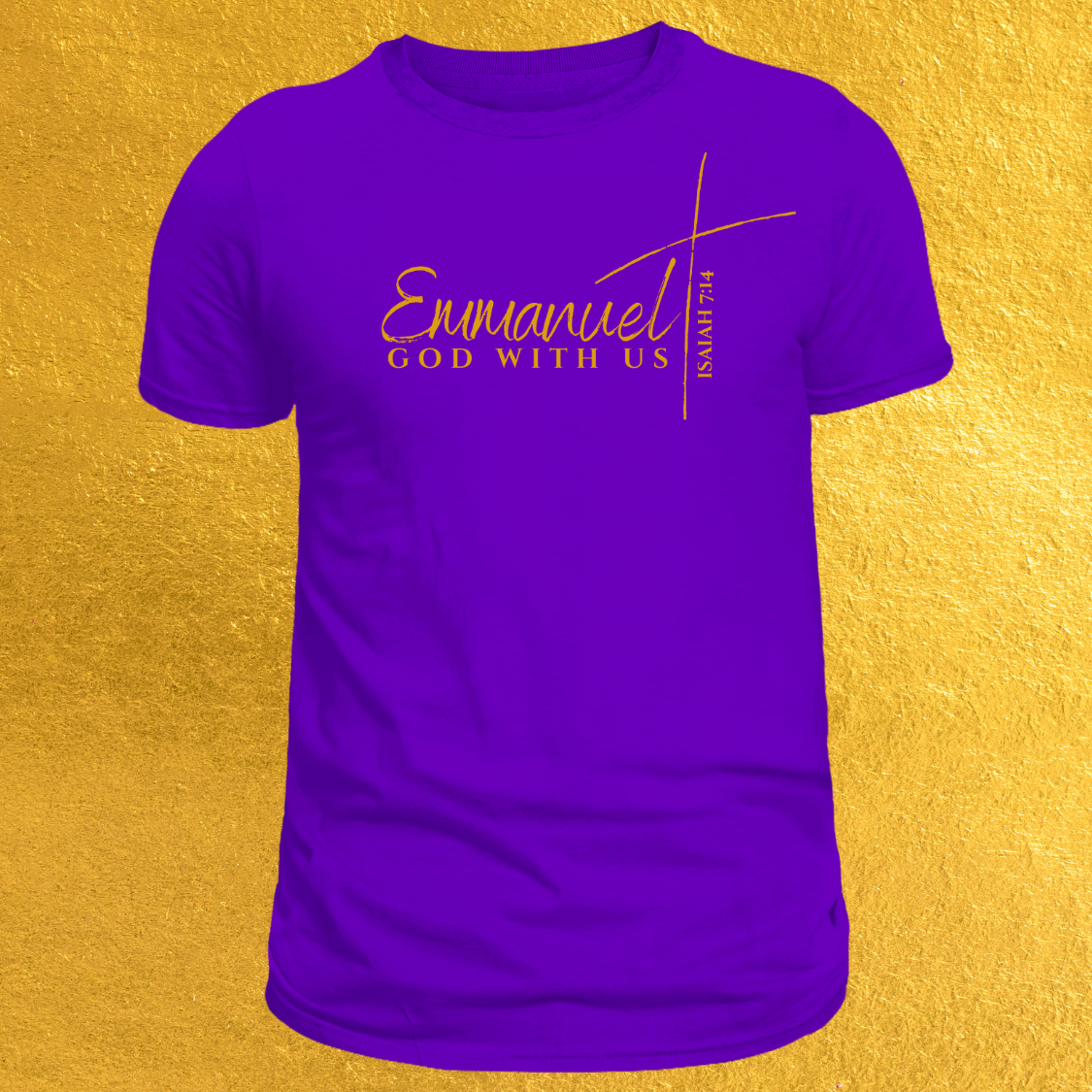 Emmanuel (Gold Foil) Unisex